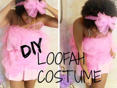 DIY Halloween Costume. Loofah