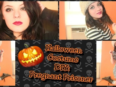 DIY Halloween Costume: Prisoner Escape - For Pregnant Women!!