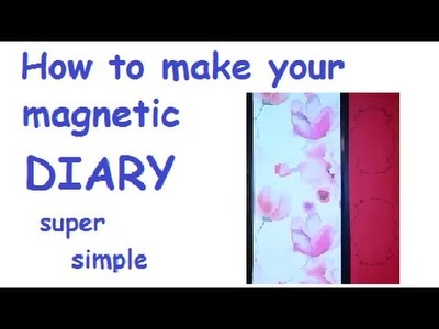 DIY magnetic lock DIARY - SUPER SIMPLE