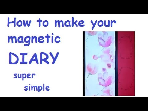 DIY magnetic lock DIARY - SUPER SIMPLE