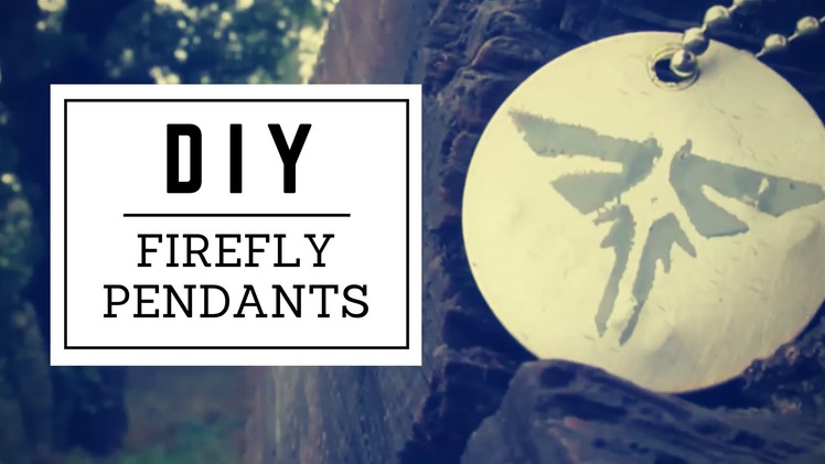 DIY Personalized Firefly Dog Tags - Nerd Builds