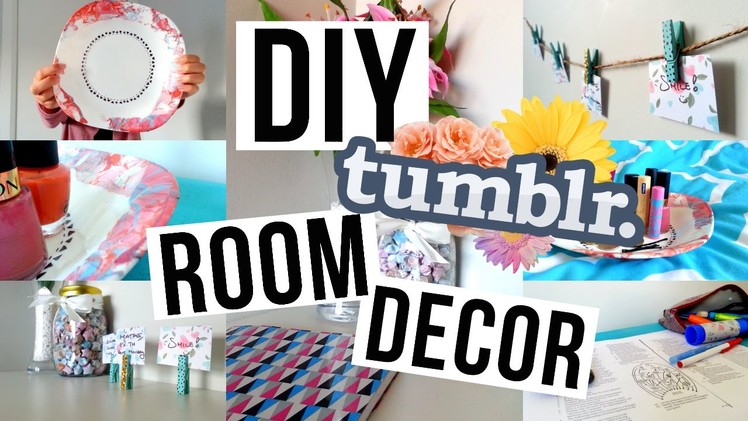 DIY Room Decor & Organization | Tumblr Inspired