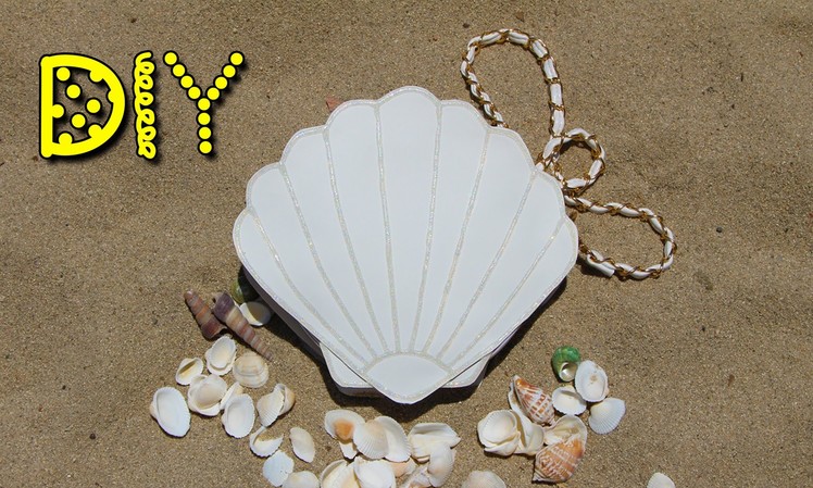 DIY Seashell Bag - NO SEW! || Lucykiins