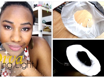 DIY TUTORIAL | Low Cost Diva Ring Light with LEDs