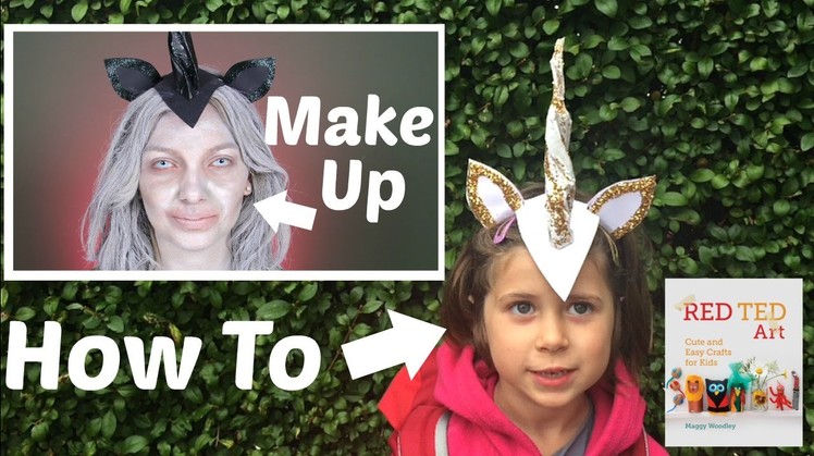 DIY Unicorn Horn Craft made from Brown Paper Bags! in Collaboration with AdviseMyStyle