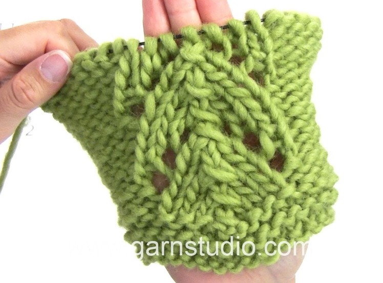 DROPS Knitting Tutorial: How to work chart A.2 in DROPS 166-15