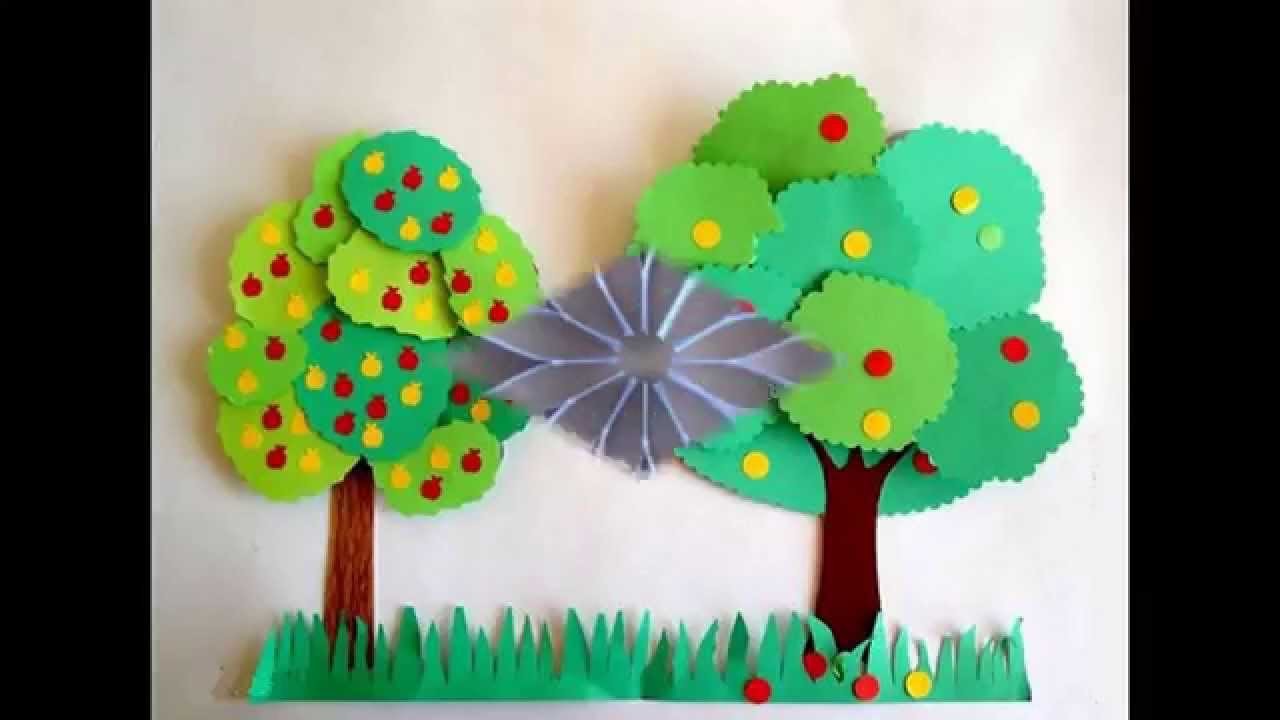 Easy Crafts For Kids With Construction Paper Crafts Tree Of Life