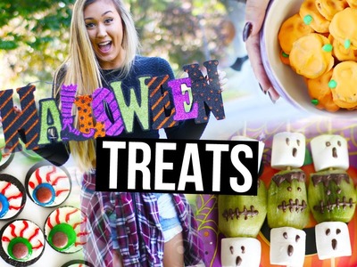 Easy DIY Halloween Treats & Snacks | LaurDIY