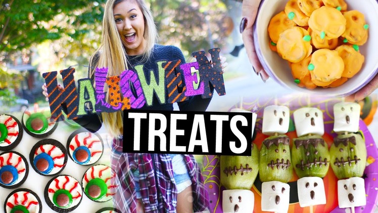 Easy DIY Halloween Treats & Snacks | LaurDIY