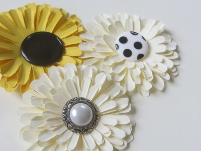 Easy Way to Make Paper Flowers Without Paper Punch