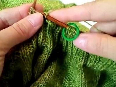 Extra stretchy bind off in 2x2 ribbing - knitting