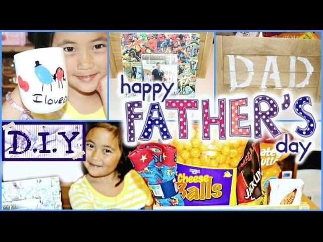 Father's Day DIY Gift Ideas kids friendly 2015