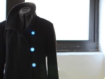 Glowing 3D Printed Coat Buttons