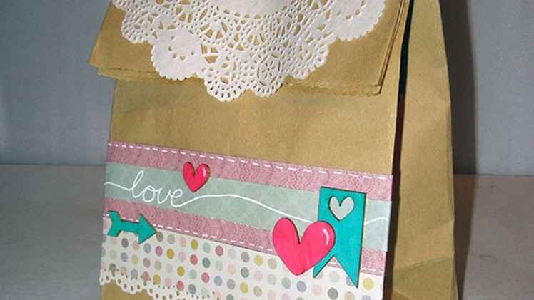 How To Create A Pretty Decorated Paper Bag - DIY Crafts Tutorial - Guidecentral