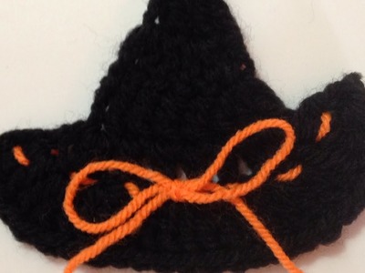 How To Crochet A Witch Hat Applique - DIY Crafts Tutorial - Guidecentral
