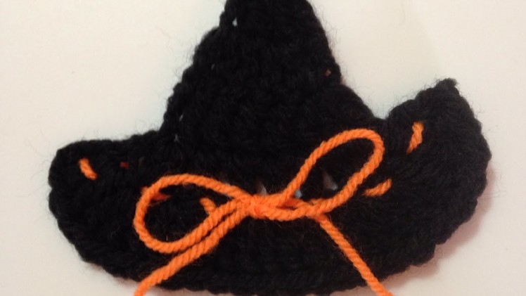 How To Crochet A Witch Hat Applique - DIY Crafts Tutorial - Guidecentral
