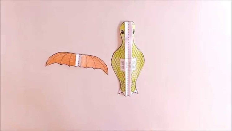 How to make a Dragon Paper Airplane
