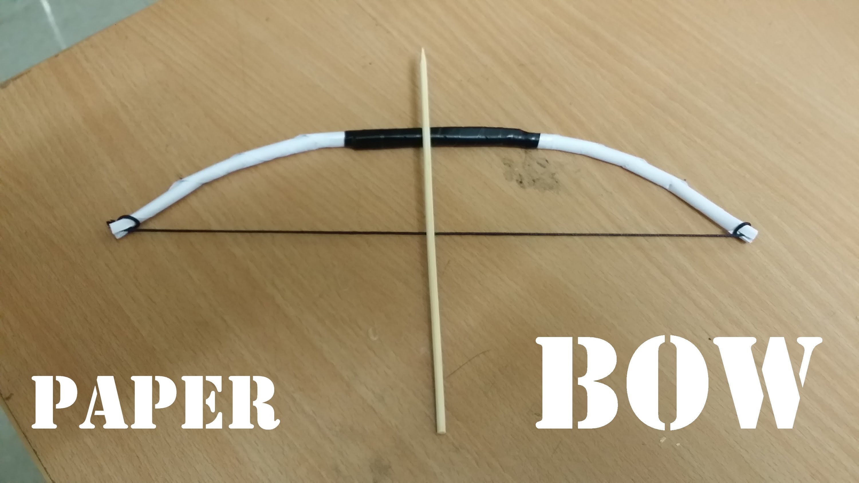 How to make a Mini Paper Bow (crazyPT's design)