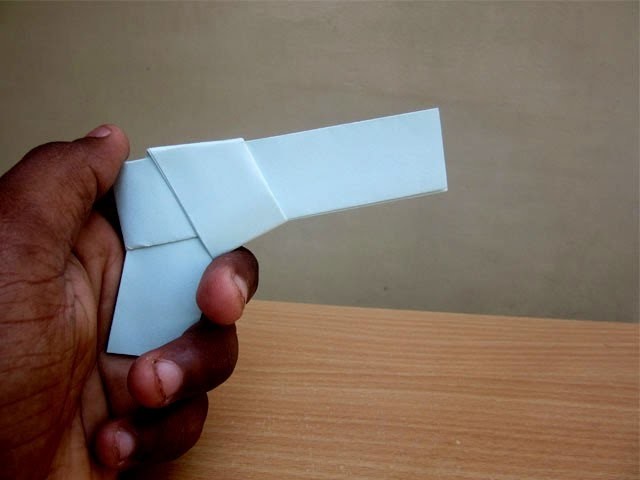 How to Make a Paper Gun - Easy Tutorials