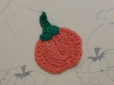 How To Make A Sweet Crocheted Pumpkin Applique - DIY Crafts Tutorial - Guidecentral