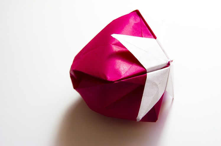 How to make paper Origami Strawberry