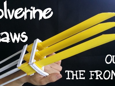 How to make Paper Wolverine Claws that Work | OTF (out the front) Claws