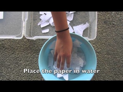 HOW TO MAKE WATERPROOF PAPER !