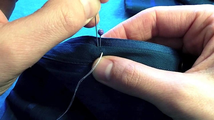 How to Sew a Button : Sewing for Beginners