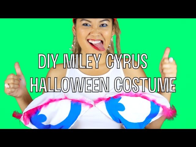 Miley Cyrus DIY Halloween Costume