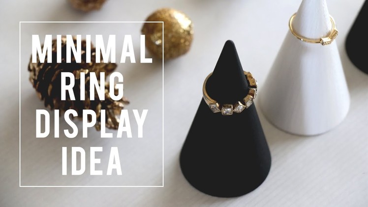 MINIMAL RING DISPLAY IDEA | cathydiep