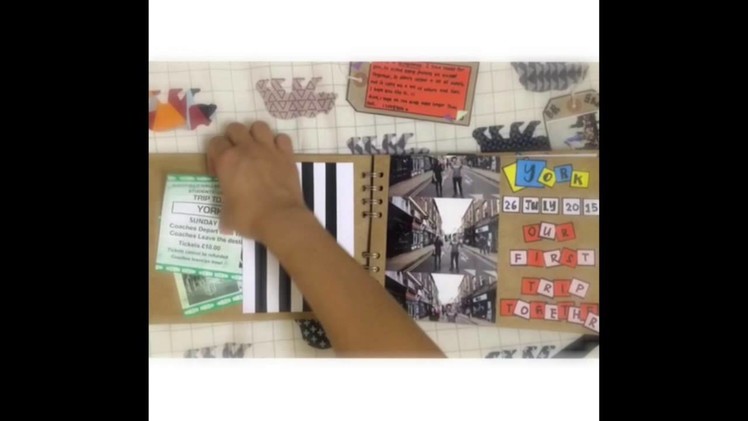 Monthsary Scrapbook for boyfriend.