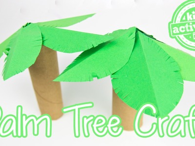 Palm Tree Toilet Paper Roll Craft