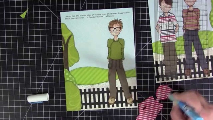 Paper Doll Layout | June 2015