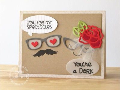 {Paper Smooches} Adorkable Valentine