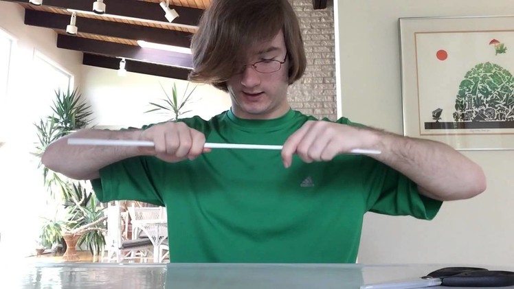 Paper wand making