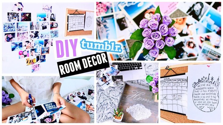 Back To School: DIY Tumblr Inspired Room Decor | With DrammaqueenGKC