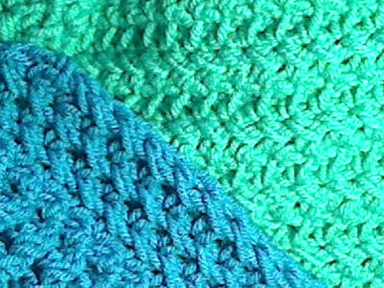 Backstep double crochet RH