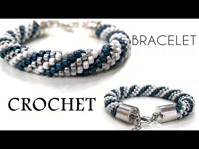 Beading Ideas - Crochet Bracelet