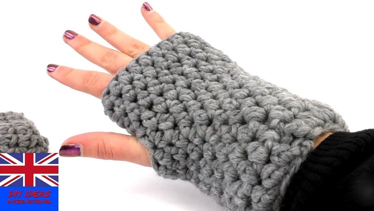 Crochet gloves fingerless for beginners Tutorial: how to make your own crockett glove