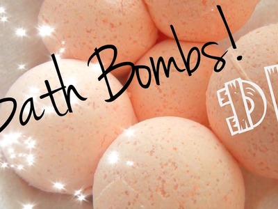 DIY Beauty ♥ How to Make Bath Bombs!