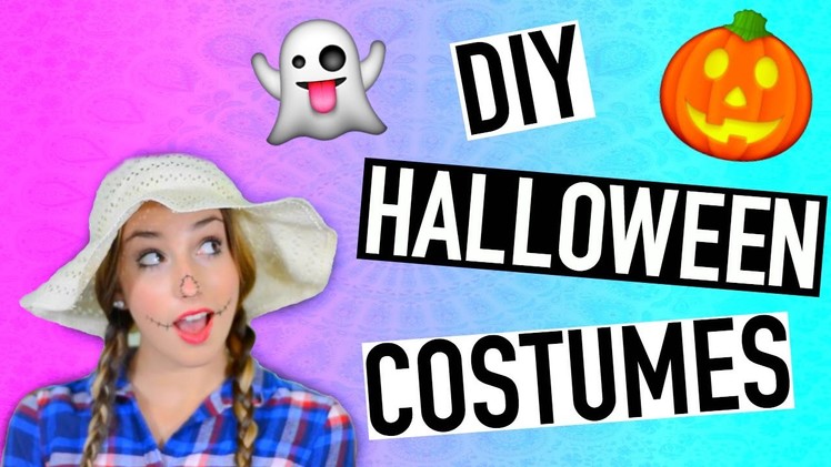 DIY Easy Last Minute Halloween Costumes Ideas 2015! + HUGE GIVEAWAY!