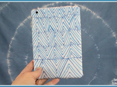 DIY Fabric Marker iPad Case