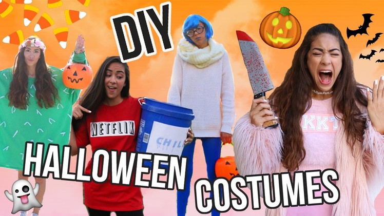 DIY LAST MINUTE HALLOWEEN COSTUMES! Easy, Quick, and Affordable!