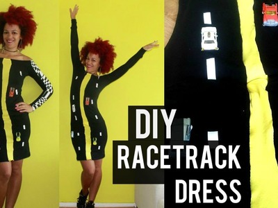 DIY Racetrack Dress | DIY Halloween Costume