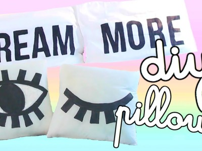 DIY Room Decor: Easy & Cute Pillows!