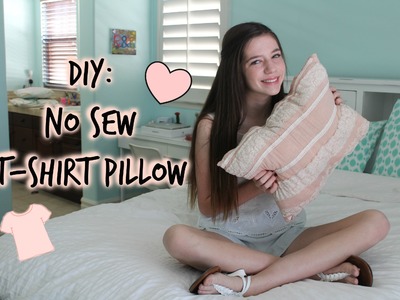 DIY: T-Shirt Pillows!