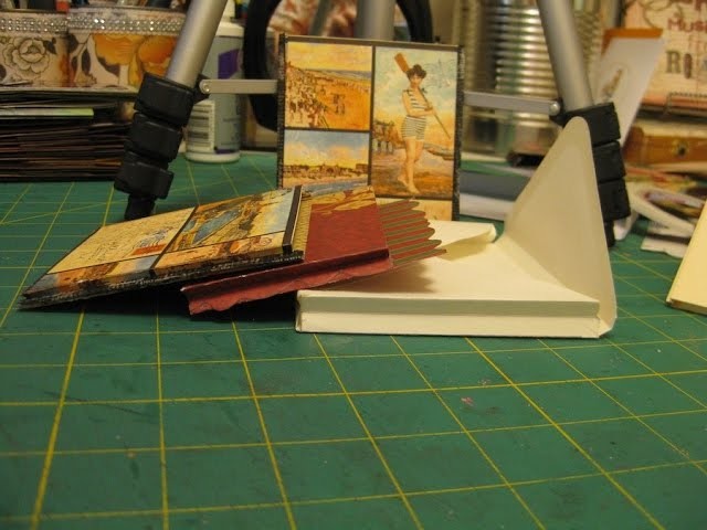 Gusseted Pockets for cards, scrapbook layouts, and mini albums