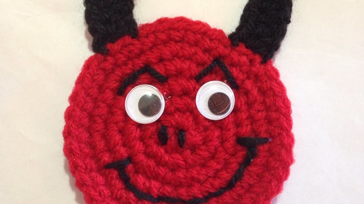 How To Crochet A Friendly Devil Applique - DIY Crafts Tutorial - Guidecentral