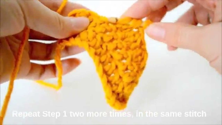 How to crochet a puff stitch - video tutorial