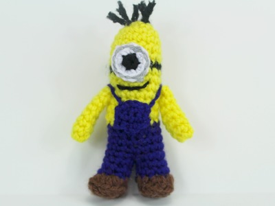 How to crochet Mini-Minion ( Video 2 ) - Yolanda Soto Lopez